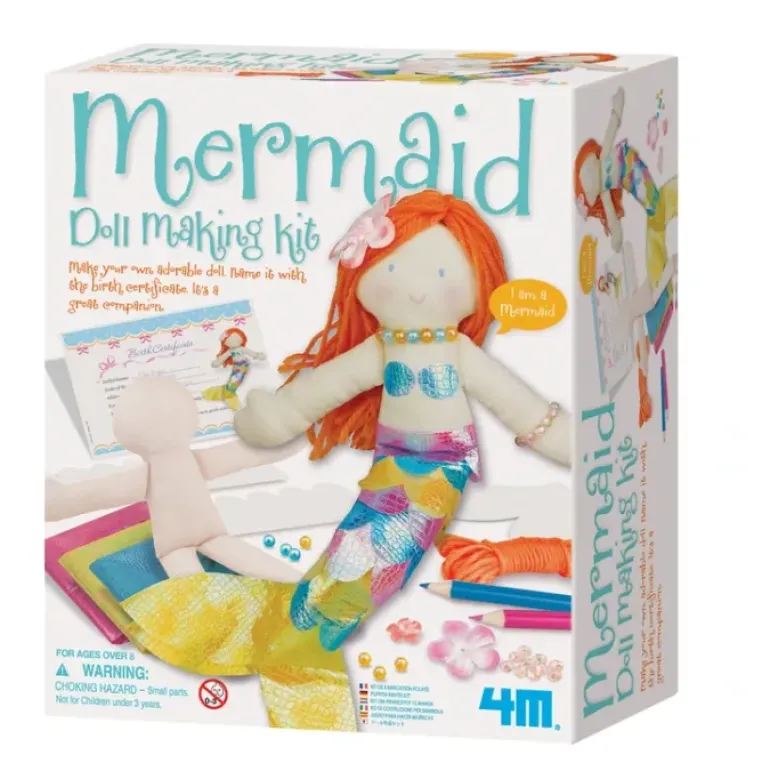 4M Mermaid Doll Making Arts and Crafts Kit - Your Source for Gaming Essentials