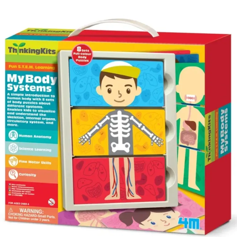 4M ThinkingKits STEM Learning Tool - My Body Anatomy Systems - Your Source for Gaming Essentials
