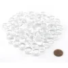 Pack of 100 Life Stone Gaming Glass Stones - Clear - Your Source for Gaming Essentials