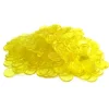 Pack of 250 Transparent Yellow Extra Thick 3/4" 19mm Sorting Chips - Your Source for Gaming Essentials
