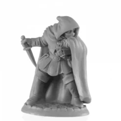 Romag Davl, Thief #30004 Reaper Legends: Bones USA Unpainted Plastic Miniature - Your Source for Gaming Essentials