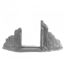 Ruined Doorway #77987 Bones Unpainted Plastic Figure - Your Source for Gaming Essentials