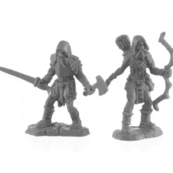 Rune Wight Hunters #44142 Bones Black Unpainted Plastic Figures - Your Source for Gaming Essentials