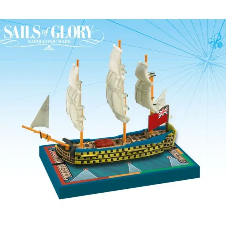 Sails of Glory: HMS Royal George 1788 British SotL Ship Pack - Your Source for Gaming Essentials