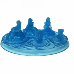 Song of the Sirens #44159 Bones Black Unpainted Translucent Blue Plastic Figures - Your Source for Gaming Essentials