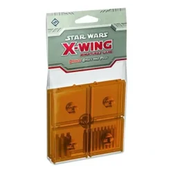 Star Wars X-Wing Miniatures Game: Orange Bases and Pegs - Your Source for Gaming Essentials