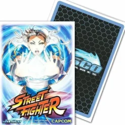 Street Fighter Chun-Li 100 Standard Size Card Sleeves - Your Source for Gaming Essentials
