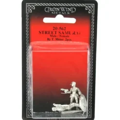 Street Samurai Male and Female #20-562 Shadowrun RPG Metal Ral Partha Figure - Your Source for Gaming Essentials