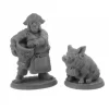 Stumpy Dan McGinty and Grog Hog #30043 Reaper Legends Unpainted Plastic - Your Source for Gaming Essentials
