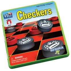 Take N Play Anywhere Board Game - Checkers - Your Source for Gaming Essentials