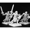 Templar Justicar (9 Pieces) Crusaders Adept 06105 Warlord Army Unpainted - Your Source for Gaming Essentials