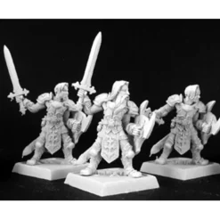 Templar Justicar (9 Pieces) Crusaders Adept 06105 Warlord Army Unpainted - Your Source for Gaming Essentials