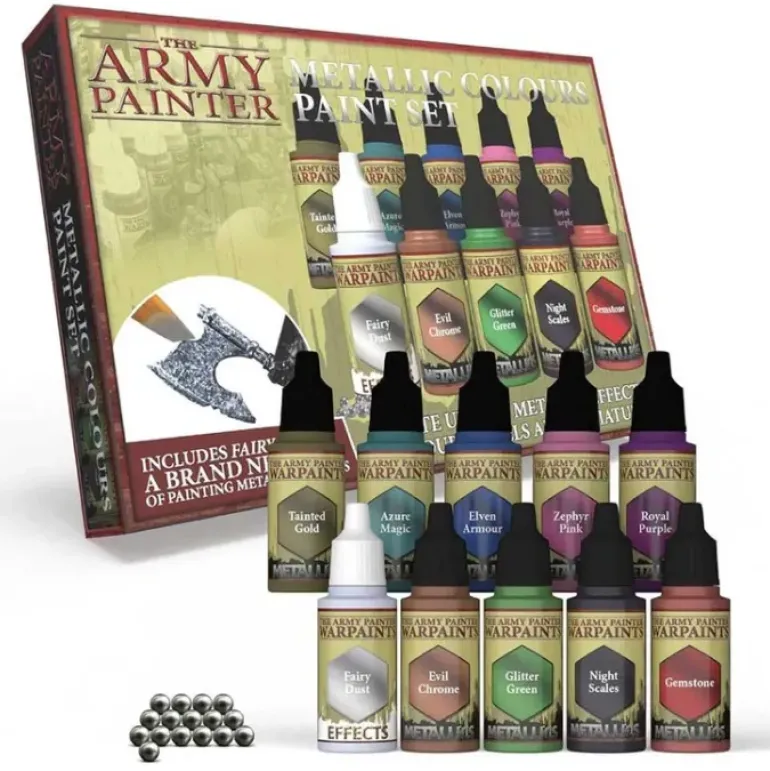 The Army Painter Warpaints: Metallic Colours Paint Set - Your Source for Gaming Essentials