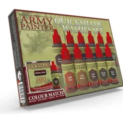 The Army Painter Warpaints: Quickshade Washes Set - 11 Washes - Your Source for Gaming Essentials
