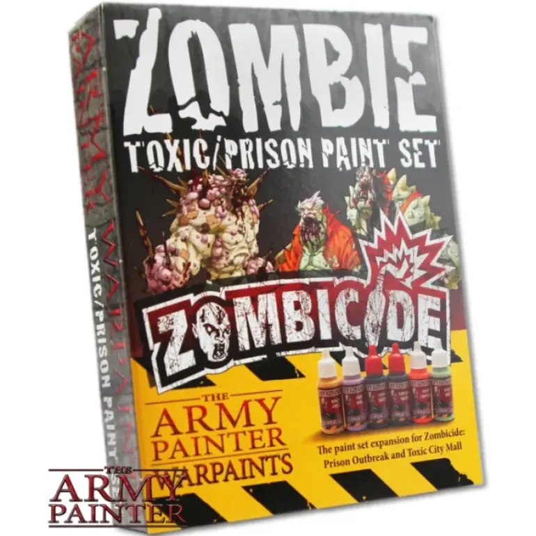 The Army Painter Warpaints: Zombicide Toxic/Prison Paint Set - Your Source for Gaming Essentials