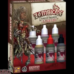 The Army Painter Warpaints - Zombicide Black Plague Green Horde Paint Set - Your Source for Gaming Essentials
