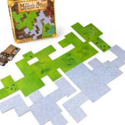 The Master's Atlas Reversible Worldcrafting Tiles - Grass and Stone - Your Source for Gaming Essentials