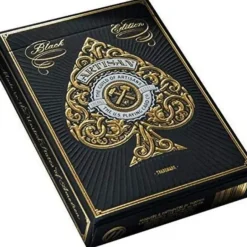 Theory11 Artisans Playing Cards - 1 Sealed Black Deck - Your Source for Gaming Essentials