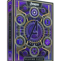 Theory11 Marvel Avengers Purple Playing Cards - 1 Deck - Your Source for Gaming Essentials