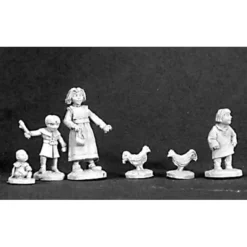 Townsfolk X: Children 03233 Dark Heaven Legends Unpainted Metal - Your Source for Gaming Essentials