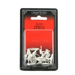 Tribals (4) #20-519 Shadowrun RPG Metal Ral Partha Figure - Your Source for Gaming Essentials