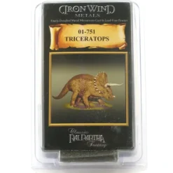 Triceratops #01-751 Classic Ral Partha Fantasy RPG Metal Figure - Your Source for Gaming Essentials