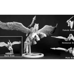 Unpainted Barros & Tempest Paladin on Pegasus 03096 Dark Heaven - Your Source for Gaming Essentials