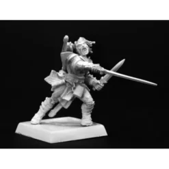 Valeros, Iconic Male Human Fighter #60001 Pathfinder Miniatures Unpainted - Your Source for Gaming Essentials