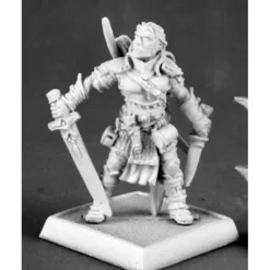 Valeros, Male Iconic Fighter V2 #60035 Pathfinder Miniatures Unpainted - Your Source for Gaming Essentials