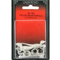 Velociraptors (3) #01-753 Classic Ral Partha Fantasy RPG Metal Figure - Your Source for Gaming Essentials