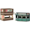 Walthers 933-3773 HO 2 City Sidewalk Newsstands Kit - Your Source for Gaming Essentials