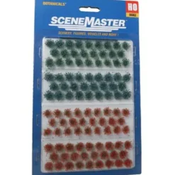 Walthers 949-1106 HO 1/4" 0.6cm Tall Wildflower Patches (Pack of 104) - Your Source for Gaming Essentials