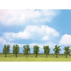 Walthers 949-1161 HO & N Deciduous Trees 3.12" SceneMaster (Pack of 7) - Your Source for Gaming Essentials