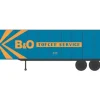 Walthers 949-2357 HO Assembled Baltimore & Ohio 32' Trailer (Set of 2) - Your Source for Gaming Essentials