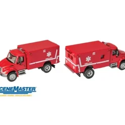 Walthers 949-11931 HO Assembled International 4300 EMS Ambulance - Your Source for Gaming Essentials