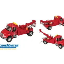 Walthers 949-11531 HO Assembled Red International 4300 Tow Truck - Your Source for Gaming Essentials