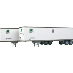 Walthers 949-2203 HO Burlington Northern 45' Stoughton Trailer (Pack of 2) - Your Source for Gaming Essentials