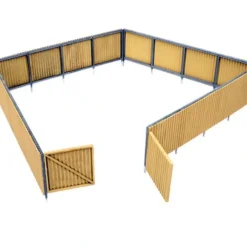 Walthers 933-3632 HO Corrugated Fence Kit - Your Source for Gaming Essentials