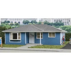 Walthers 933-3775 HO Framed Ranch Tract House Kit - Your Source for Gaming Essentials