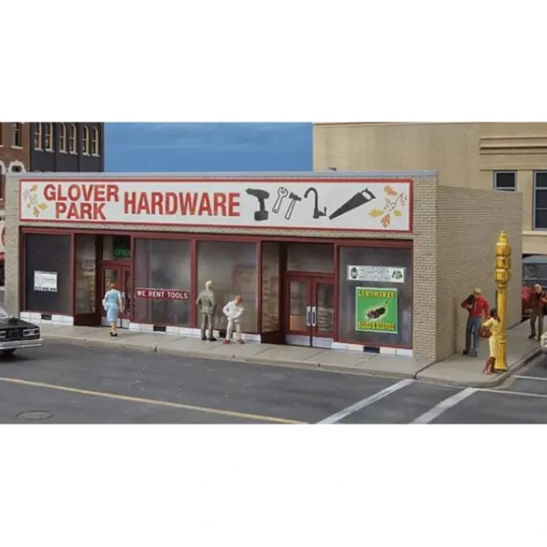 Walthers 933-3465 HO Glover Park Hardware Structure Kit - Your Source for Gaming Essentials
