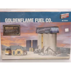 Walthers 933-3706 HO Goldenflame Fuel Company Structure Building Kit - Your Source for Gaming Essentials