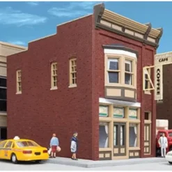 Walthers 933-3468 HO Perfect Perk Caf Building Kit - Your Source for Gaming Essentials