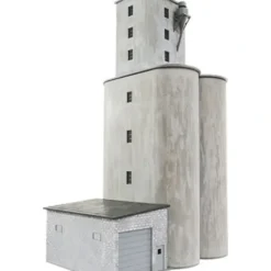 Walthers 933-4047 HO Prairie Co-Op Elevator Building Kit - Your Source for Gaming Essentials