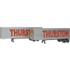 Walthers 949-2305 HO Thurston 40' Trailer Assembled Large Lettering (Pack of 2) - Your Source for Gaming Essentials