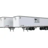 Walthers 949-2202 HO TOTE 45' Stoughton Trailer 2-Pack Assembled #750055 750058 - Your Source for Gaming Essentials
