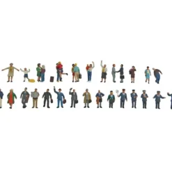 Walthers 949-6032 HO Travelers On The Platform Scene Master - Your Source for Gaming Essentials