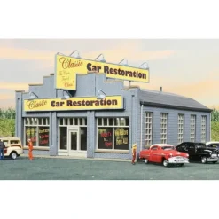 Walthers 933-3824 N Classic Car Restoration Building Kit - Your Source for Gaming Essentials