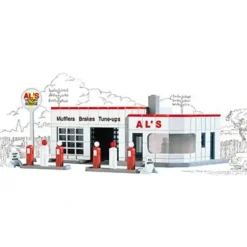 Walthers 933-3243 N Scale Al''s Victory Service With Decalsa Building Kit - Your Source for Gaming Essentials