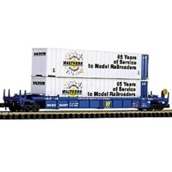 Walthers 949-2 N Walthers 65th Commemorative Car Stand-Alone Double Stack Car - Your Source for Gaming Essentials