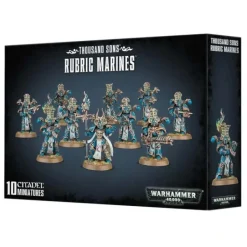 Warhammer 40K: Chaos Space Thousand Sons Rubric Marines Plastic Miniatures - Your Source for Gaming Essentials